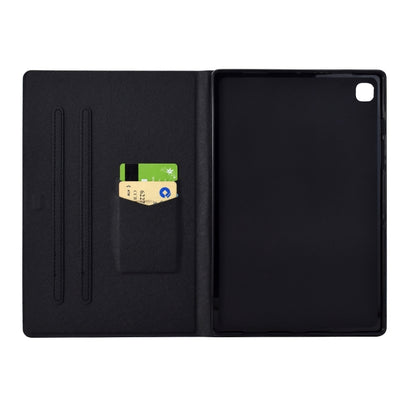 For Samsung Galaxy Tab S6 Lite 2024/2022 Voltage Painted Smart Leather Tablet Case(Petals) - Tab S6 Lite P610 / P615 by buy2fix | Online Shopping UK | buy2fix