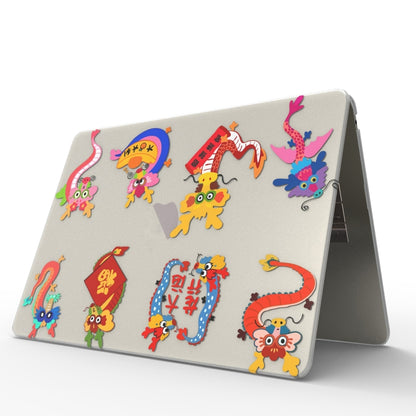 For MacBook Pro 13.3 A2338/A2251/A2289/A2159 UV Printed Pattern Laptop Frosted Protective Case(DDC-1677) - MacBook Pro Cases by buy2fix | Online Shopping UK | buy2fix