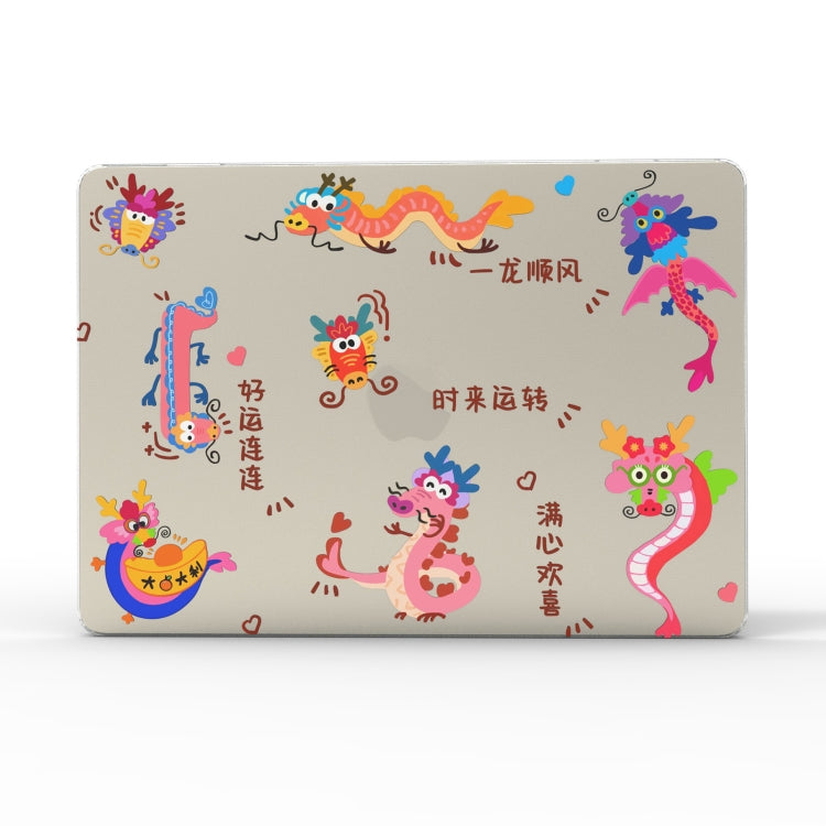 For MacBook Pro 16.2 A2991 / A2780 / A2485 UV Printed Pattern Laptop Frosted Protective Case(DDC-1683) - MacBook Pro Cases by buy2fix | Online Shopping UK | buy2fix