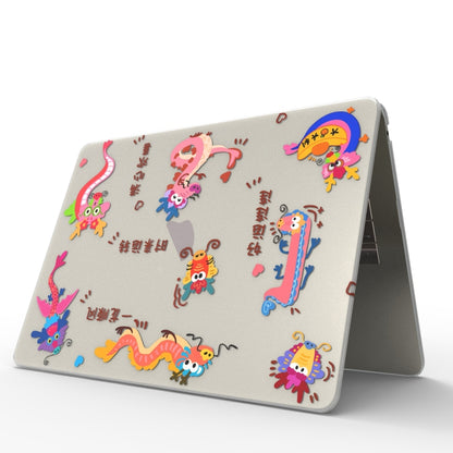 For MacBook Pro 16.2 A2991 / A2780 / A2485 UV Printed Pattern Laptop Frosted Protective Case(DDC-1683) - MacBook Pro Cases by buy2fix | Online Shopping UK | buy2fix