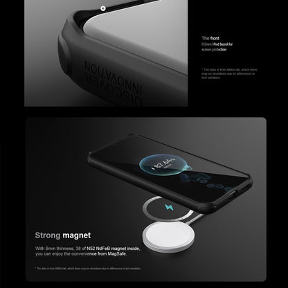 For Huawei Pura 70 Ultra NILLKIN Aramid Fiber MagSafe Magnetic Phone Case(Black) - Huawei Cases by NILLKIN | Online Shopping UK | buy2fix