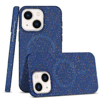 For iPhone 13 Colorful Frosted Magsafe PC Hybrid TPU Phone Case(Blue) - iPhone 13 Cases by buy2fix | Online Shopping UK | buy2fix