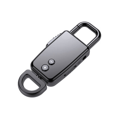 JNN S20 Zinc Alloy Keychain Voice Recorder, Memory:4GB(Black) - Other Style by JNN | Online Shopping UK | buy2fix