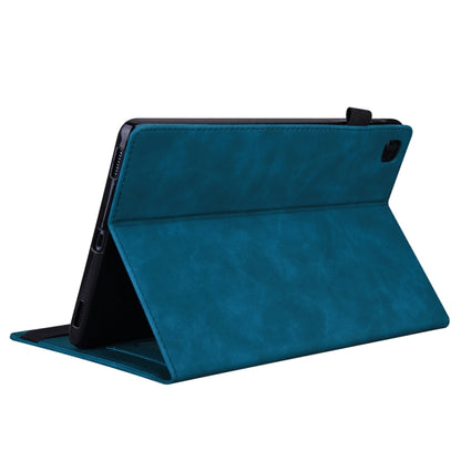 For iPad Pro 13 2024 Splicing Shockproof Leather Tablet Case(Blue) - iPad Pro 13 2024 Cases by buy2fix | Online Shopping UK | buy2fix