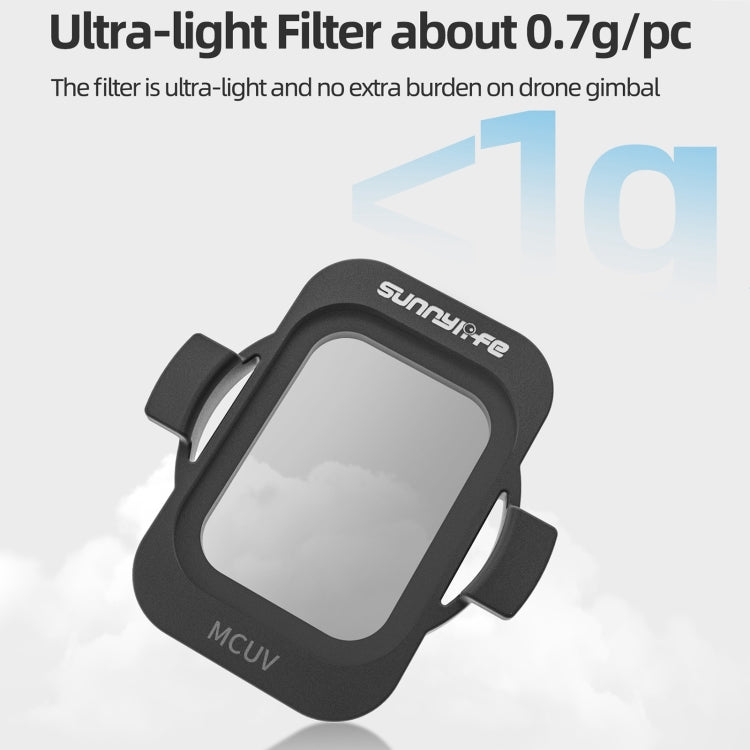 For DJI Avata 2 Sunnylife Camera Lens Filter, Filter:MCUV - Mavic Lens Filter by Sunnylife | Online Shopping UK | buy2fix