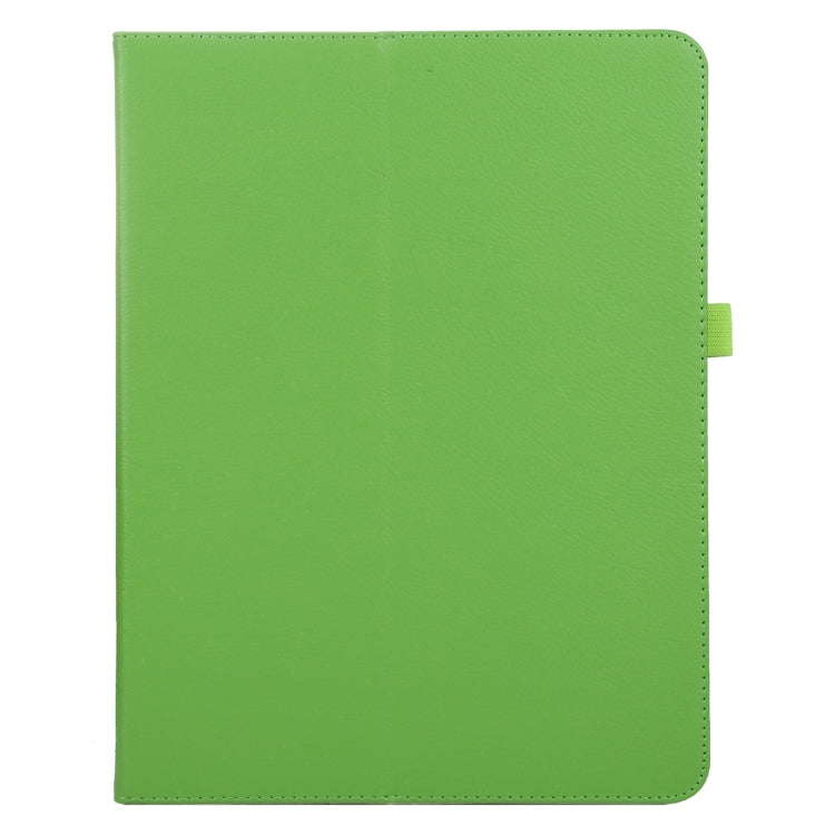 For iPad Pro 13 2024 Litchi Texture Solid Color Leather Tablet Case(Green) - iPad Pro 13 2024 Cases by buy2fix | Online Shopping UK | buy2fix