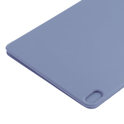 For iPad Air 11 2024 Double-sided Clip Non-buckle Magnetic PU Smart Tablet Case(Purple) - iPad Air 11 2024 Cases by buy2fix | Online Shopping UK | buy2fix