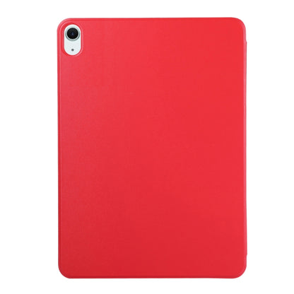 For iPad Air 11 2024 Double-sided Clip Non-buckle Magnetic PU Smart Tablet Case(Red) - iPad Air 11 2024 Cases by buy2fix | Online Shopping UK | buy2fix