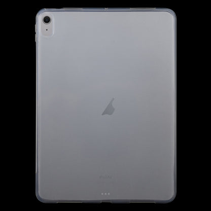 For iPad Air 11 2024 / 5 / 4 0.75mm Shockproof Outside Glossy Inside Frosted TPU Tablet Case(Transparent) - iPad Air 11 2024 Cases by buy2fix | Online Shopping UK | buy2fix