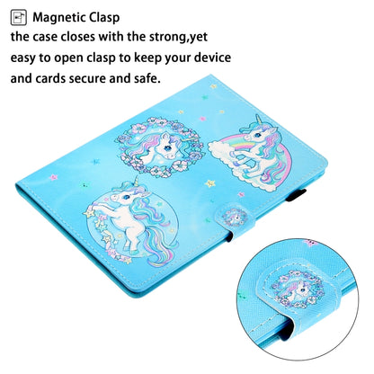 For iPad Pro 11 2024 Coloured Drawing Stitching Smart Leather Tablet Case(Unicorn) - iPad Pro 11 2024 Cases by buy2fix | Online Shopping UK | buy2fix