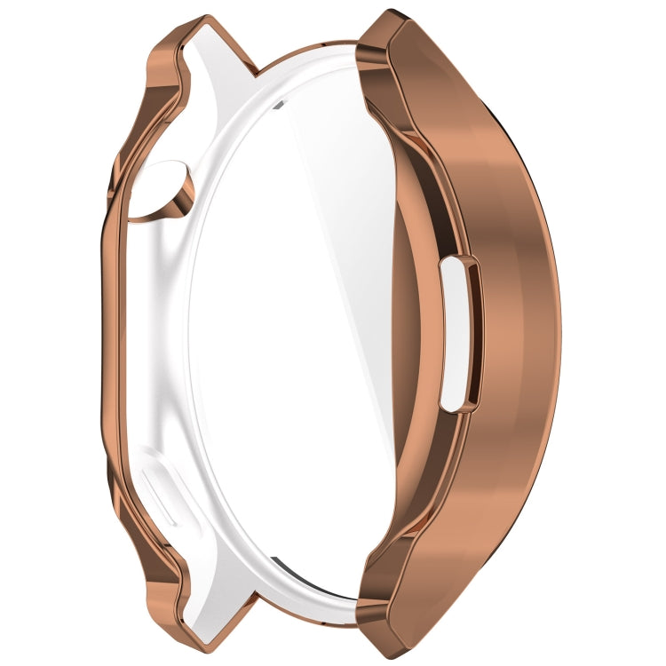 For OPPO Watch X / OnePlus Watch 2 Full Coverage TPU Electroplated Watch Protective Case(Rose Gold) - Watch Case by buy2fix | Online Shopping UK | buy2fix