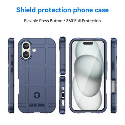 For iPhone 16 Pro Max Full Coverage Shockproof TPU Phone Case(Blue) - iPhone 16 Pro Max Cases by buy2fix | Online Shopping UK | buy2fix