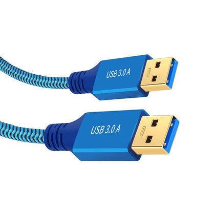 Printer / Hard Disk USB 3.0 Male to Male Connector Cable, Length:1m(Blue) - USB 3.0 by buy2fix | Online Shopping UK | buy2fix