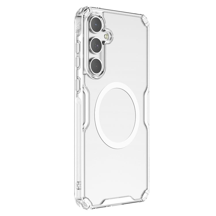 For Samsung Galaxy A55 NILLKIN Ultra Clear Magnetic PC + TPU Phone Case(Transparent) - Galaxy Phone Cases by NILLKIN | Online Shopping UK | buy2fix