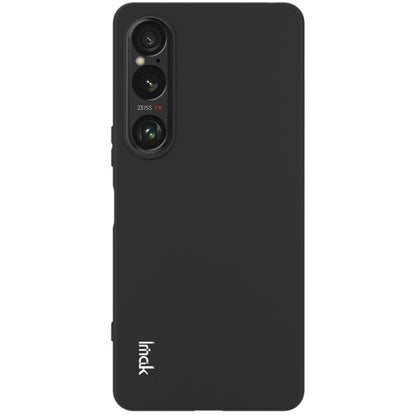 For Sony Xperia 1 VI IMAK UC-3 Series Shockproof Frosted TPU Phone Case(Black) - Sony Cases by imak | Online Shopping UK | buy2fix