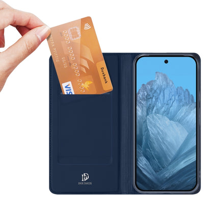 For Google Pixel 9 Pro XL DUX DUCIS Skin Pro Series Horizontal Flip Phone Leather Case(Blue) - Google Cases by DUX DUCIS | Online Shopping UK | buy2fix