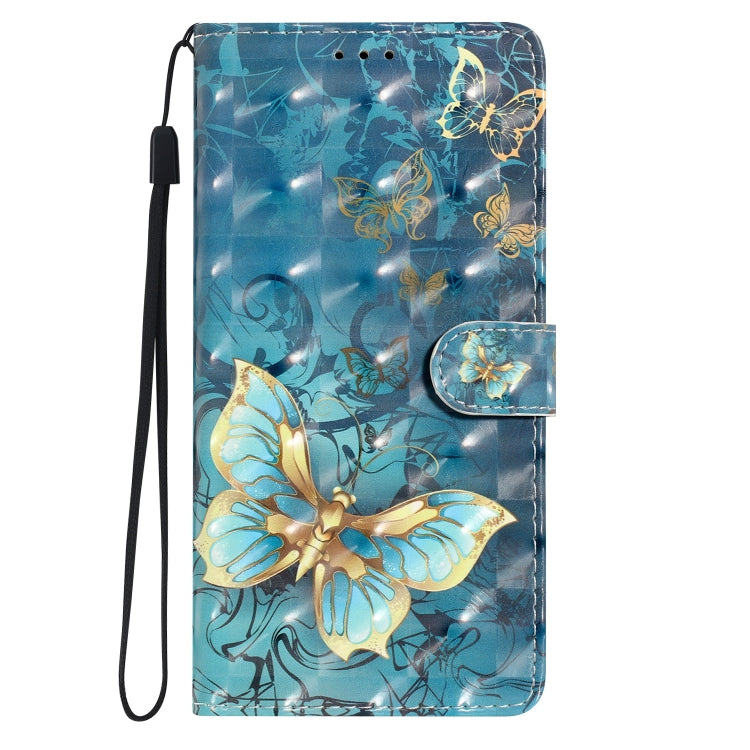 For Motorola Moto G Play 2024 3D Pattern Leather Phone Case(3D Butterfly) - Motorola Cases by buy2fix | Online Shopping UK | buy2fix