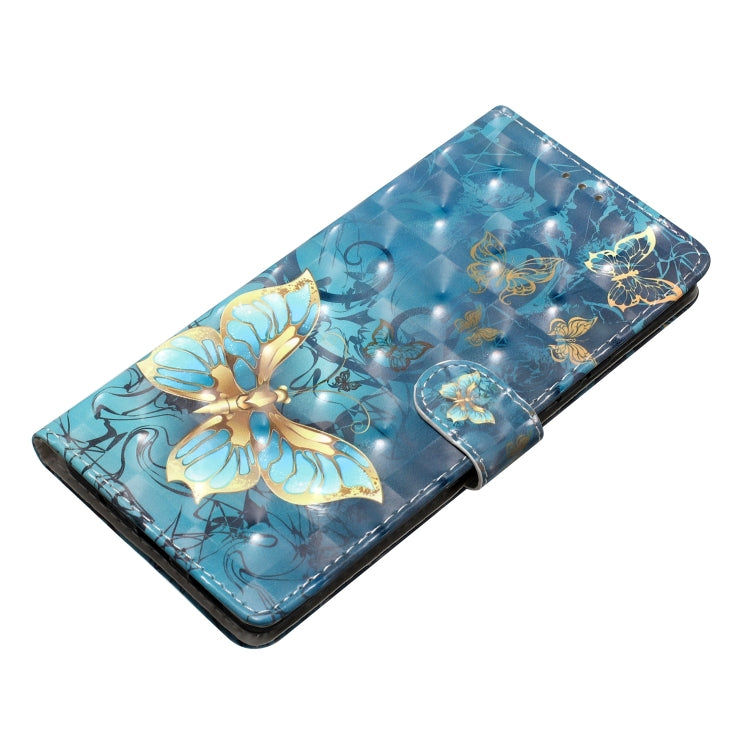 For Motorola Moto G Play 2024 3D Pattern Leather Phone Case(3D Butterfly) - Motorola Cases by buy2fix | Online Shopping UK | buy2fix