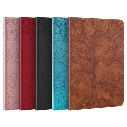 For iPad Pro 11 2024 Tree Life Series Embossed Smart Leather Tablet Case(Rose Gold) - iPad Pro 11 2024 Cases by buy2fix | Online Shopping UK | buy2fix