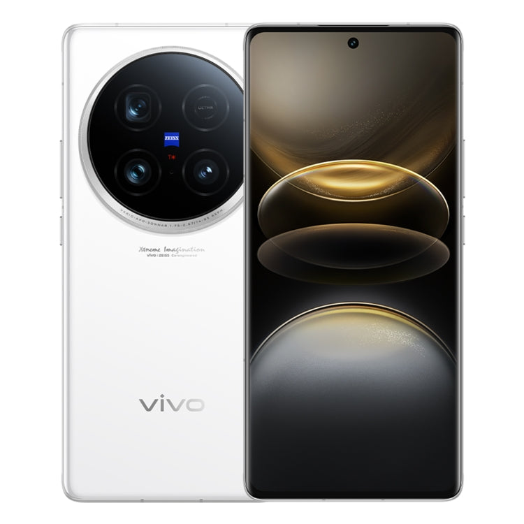 vivo X100 Ultra, 12GB+256GB, Face ID / Fingerprint Identification, 6.78 inch Android 14 OriginOS 4 Snapdragon 8 Gen 3 Octa Core, OTG, NFC, Network: 5G, Support Google Play(White) - vivo by vivo | Online Shopping UK | buy2fix