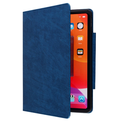 For iPad Pro 13 2024 Cat Buckle Leather Smart Tablet Case(Royal Blue) - iPad Pro 13 2024 Cases by buy2fix | Online Shopping UK | buy2fix