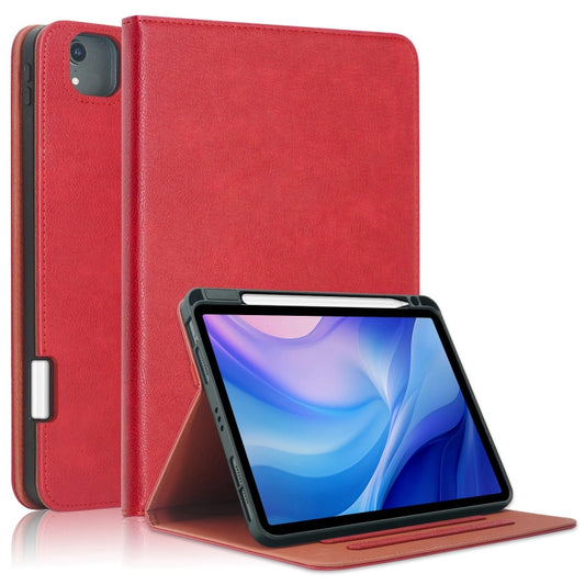 For iPad Air 11 2025 / 2024 Front Stand Smart TPU Leather Tablet Case(Red) - iPad Air 11 2025 / 2024 Cases by buy2fix | Online Shopping UK | buy2fix