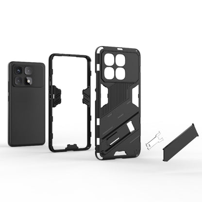 For Redmi K70 Ultra Global Punk Armor 2 in 1 PC + TPU Phone Case with Holder(White) - Xiaomi Cases by buy2fix | Online Shopping UK | buy2fix