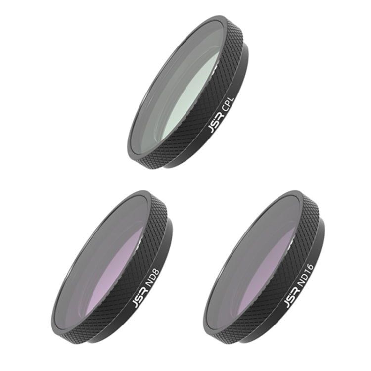 For Insta360 GO 3S JUNESTAR Camera Lens Filter, Filter:3 in 1 CPL ND8-16 - Len Accessories by JSR | Online Shopping UK | buy2fix