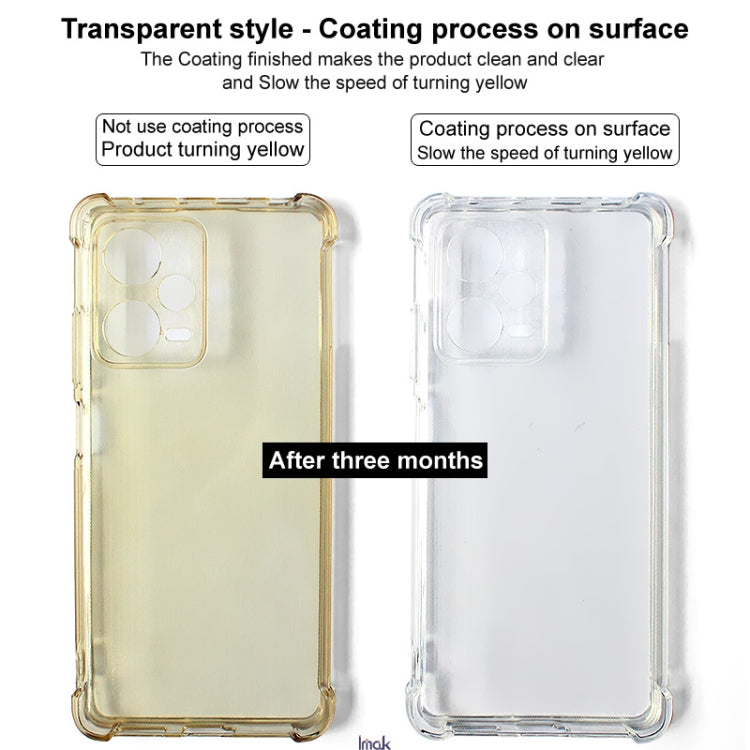 For HTC U24 Pro imak Shockproof Airbag TPU Phone Case(Transparent) - HTC by imak | Online Shopping UK | buy2fix