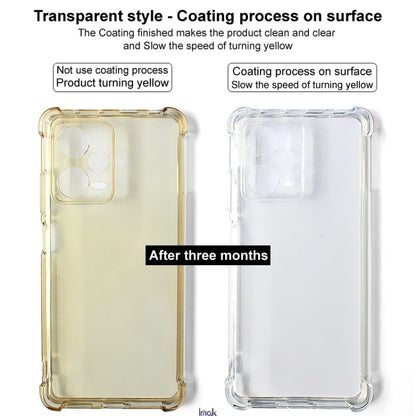 For Samsung Galaxy S24 FE 5G imak Shockproof Airbag TPU Phone Case(Transparent) - Galaxy S24 FE 5G Cases by imak | Online Shopping UK | buy2fix