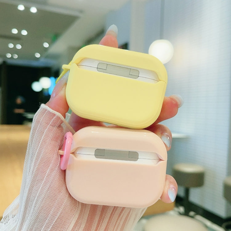 For AirPods 3 Fresh 3D Emoji Pattern Skin Feel Earbuds Box PC Case(Pink) - For AirPods 3 by buy2fix | Online Shopping UK | buy2fix