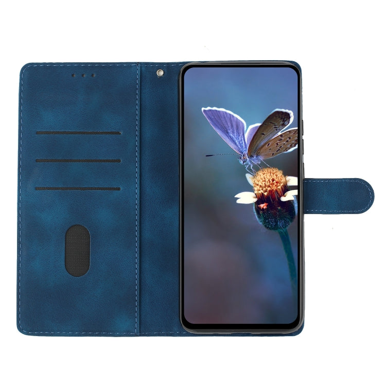 For Samsung Galaxy S25 Ultra 5G Flower Butterfly Embossing Pattern Leather Phone Case(Blue) - Galaxy S25 Ultra 5G Cases by buy2fix | Online Shopping UK | buy2fix