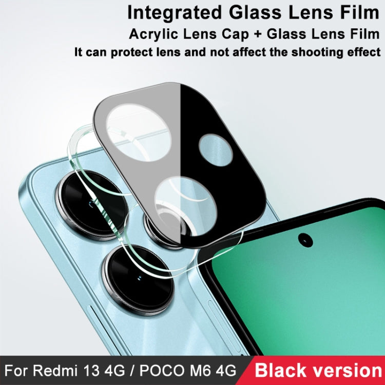 For Xiaomi Redmi 13 4G Global imak High Definition Integrated Glass Lens Film Black Version - For Xiaomi by imak | Online Shopping UK | buy2fix