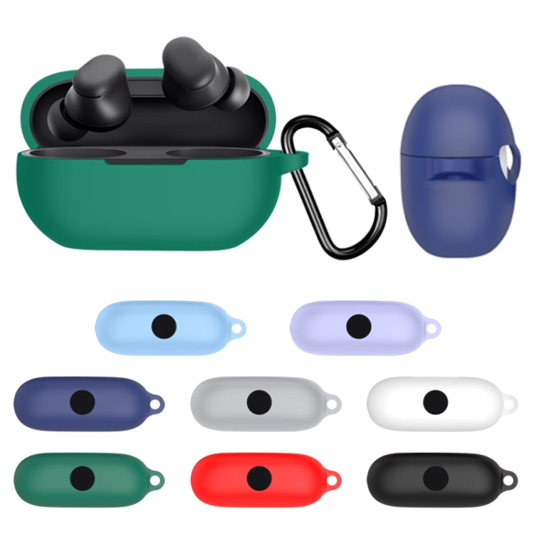 For Beats Solo Buds Wireless Earphones Silicone Protective Case with Hole(Dark Green) - Other Case by buy2fix | Online Shopping UK | buy2fix