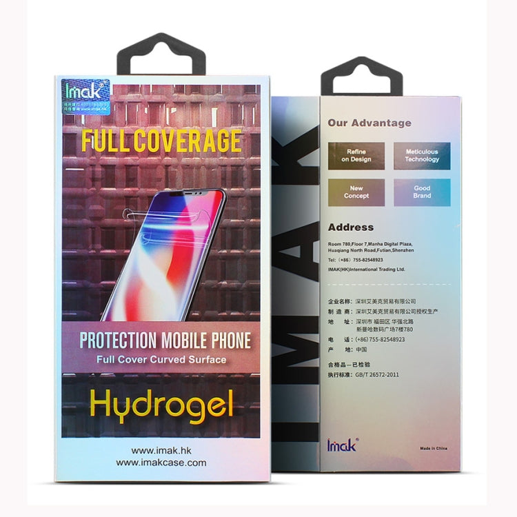 For Huawei P40 Pro 5G 2 PCS IMAK Hydrogel Film III Full Coverage Screen Protector - Huawei Tempered Glass by imak | Online Shopping UK | buy2fix