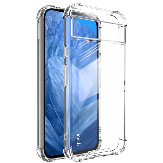 For Google Pixel 8a IMAK Space Shield PC + TPU Airbag Shockproof Phone Case(Transparent) - Google Cases by imak | Online Shopping UK | buy2fix