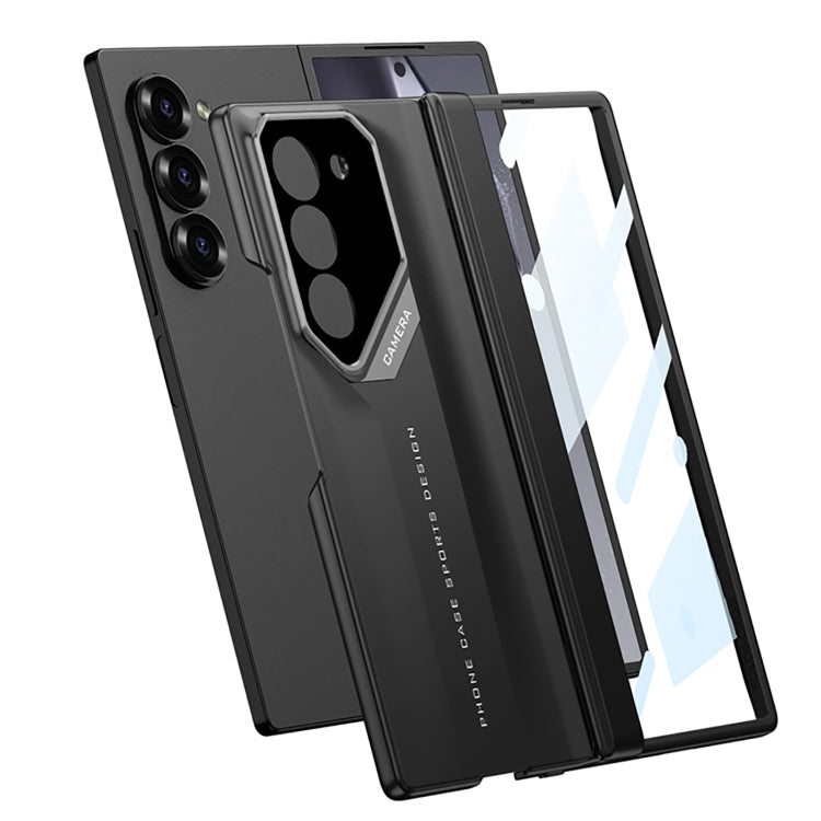 For Samsung Galaxy Z Fold6 GKK Integrated Folding Supercar Phone Case(Grey) - Galaxy Z Fold6 5G Cases by GKK | Online Shopping UK | buy2fix