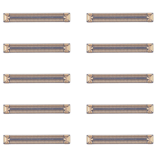 For Samsung Galaxy A34 SM-A346B 10pcs Motherboard LCD Display FPC Connector - Galaxy A Series Parts by buy2fix | Online Shopping UK | buy2fix