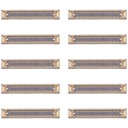 For Samsung Galaxy S24+ SM-S926B 10pcs Motherboard LCD Display FPC Connector - Galaxy S Series Parts by buy2fix | Online Shopping UK | buy2fix