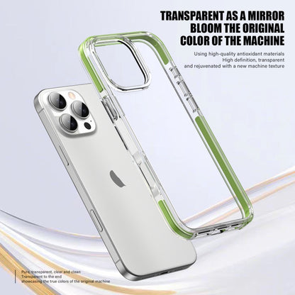 For iPhone 16 Plus TPE Airbag TPU+ PC Full Coverage Phone Case(White) - iPhone 16 Plus Cases by buy2fix | Online Shopping UK | buy2fix