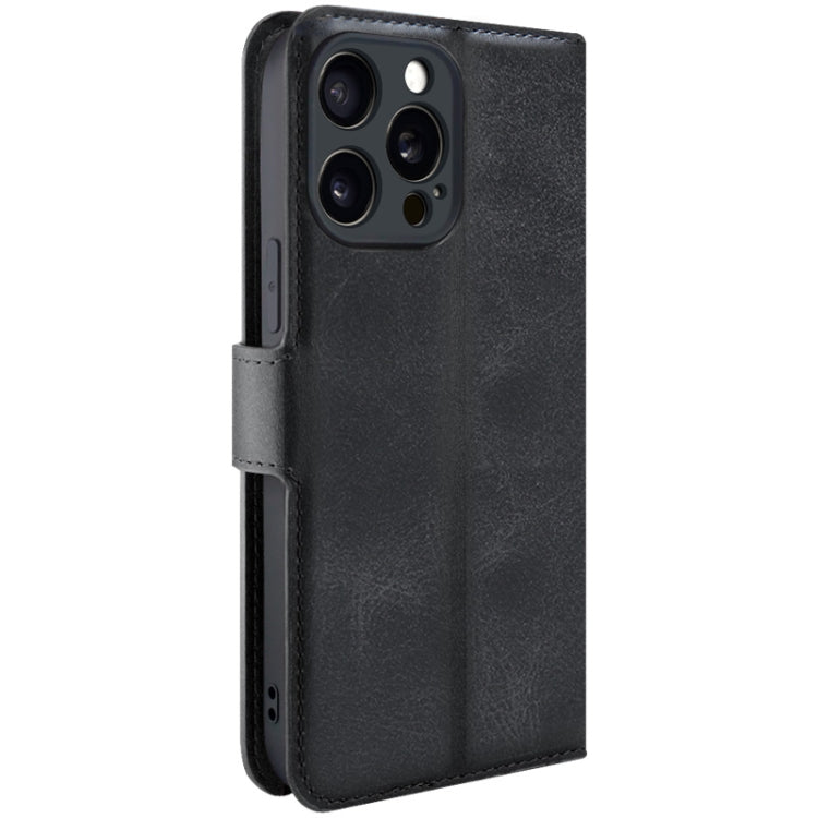 For iPhone 15 Pro Max IMAK Count Series Flip Leather Phone Case(Black) - iPhone 15 Pro Max Cases by imak | Online Shopping UK | buy2fix