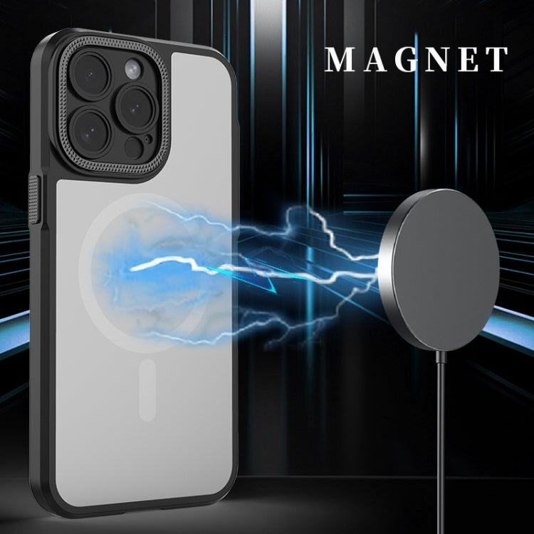 For iPhone 16 Bodyguard MagSafe Magnetic Phone Case(Blue) - iPhone 16 Cases by buy2fix | Online Shopping UK | buy2fix