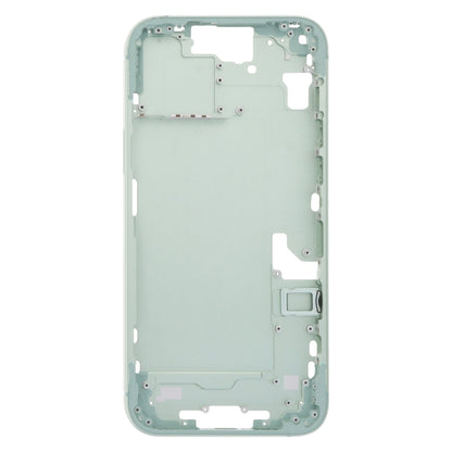 For iPhone 15 Plus Middle Frame Bezel Plate with Side Keys + Card Tray, Version:China Version(Green) - LCD Related Parts by buy2fix | Online Shopping UK | buy2fix