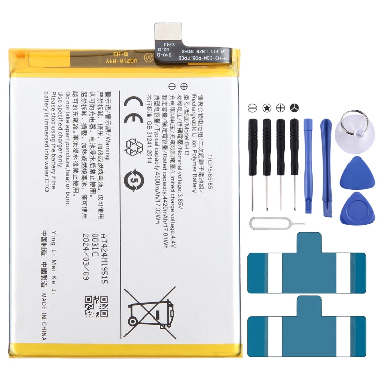 For vivo Z5 B-H3 4500mAh Li-Polymer Battery Replacement - Others by buy2fix | Online Shopping UK | buy2fix