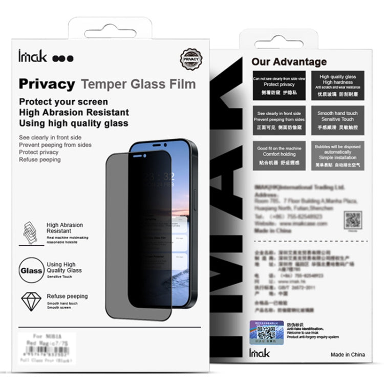 For Xiaomi Mix Fold 4 imak 3D Curved HD Full Screen Anti-spy Tempered Glass Protective Film - Mix Fold 4 Tempered Glass by imak | Online Shopping UK | buy2fix