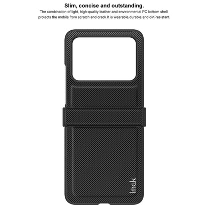 For Huawei nova Flip imak Ruiyi Series Carbon Fiber PU + PC Phone Case - Huawei Cases by imak | Online Shopping UK | buy2fix