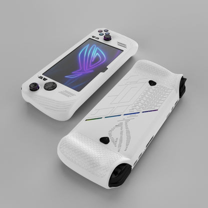 For ASUS ROG Ally X Game Console Silicone Protective Case(White) - Accessories by buy2fix | Online Shopping UK | buy2fix