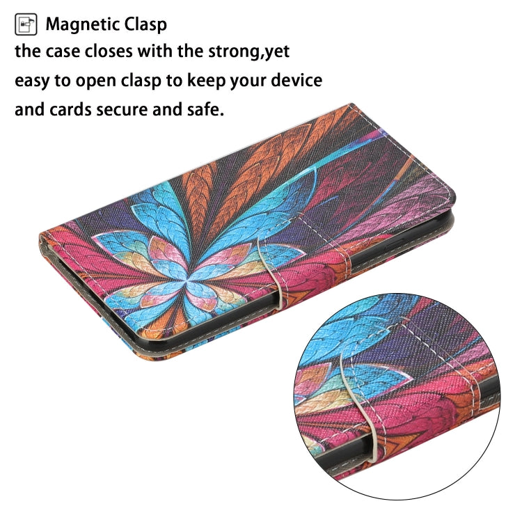 For OPPO Realme 6i Colored Drawing Pattern Horizontal Flip Leather Case with Holder & Card Slots & Wallet(Oil Painting) - Realme Cases by buy2fix | Online Shopping UK | buy2fix