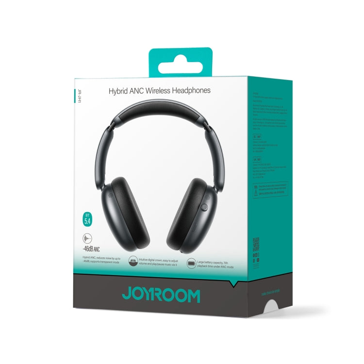 JOYROOM JR-JH1 Hybrid ANC Bluetooth Wireless Headphones Headset(Black) - Headset & Headphone by JOYROOM | Online Shopping UK | buy2fix