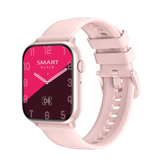 HD15 1.75 inch Silicone Strap IP68 Waterproof Smart Watch, Support Sedentary Reminder / Sleep Monitoring(Pink) - Smart Watches by buy2fix | Online Shopping UK | buy2fix